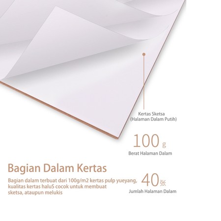 Deli Group Indonesia Deli Croquis Book 73357