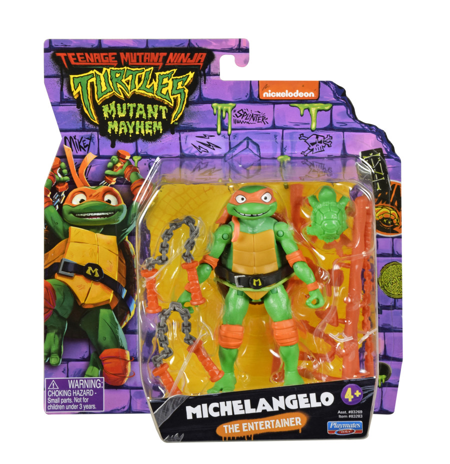 Mainan figur TMNT Movie Basic 2