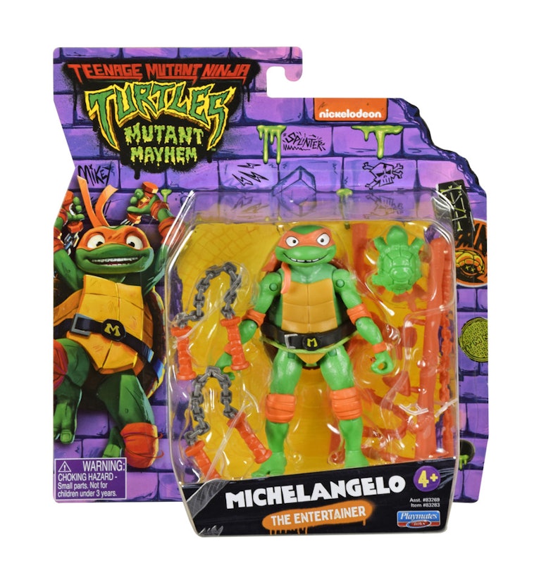 Mainan figur TMNT Movie Basic 2