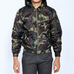 Jaket Bomber Loreng Army