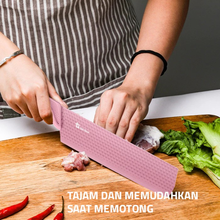 Selalu Sukses Prima GM Bear Pink Diamond Knife Set 1526 