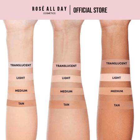 Rose Cosmetics International Rosé All Day The Realest Lightweight Loose Powder