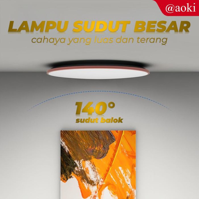 AOKI Ceiling Lamp LED 20W E27 4