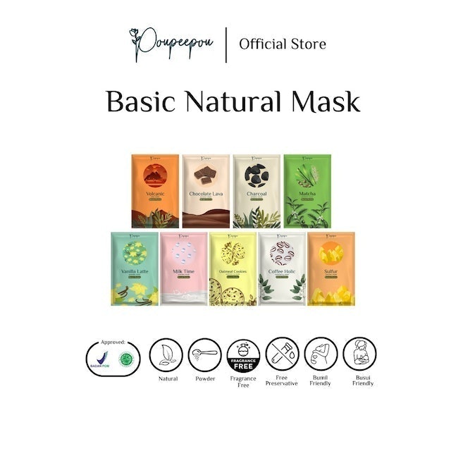 Poupeepou Basic Natural Mask