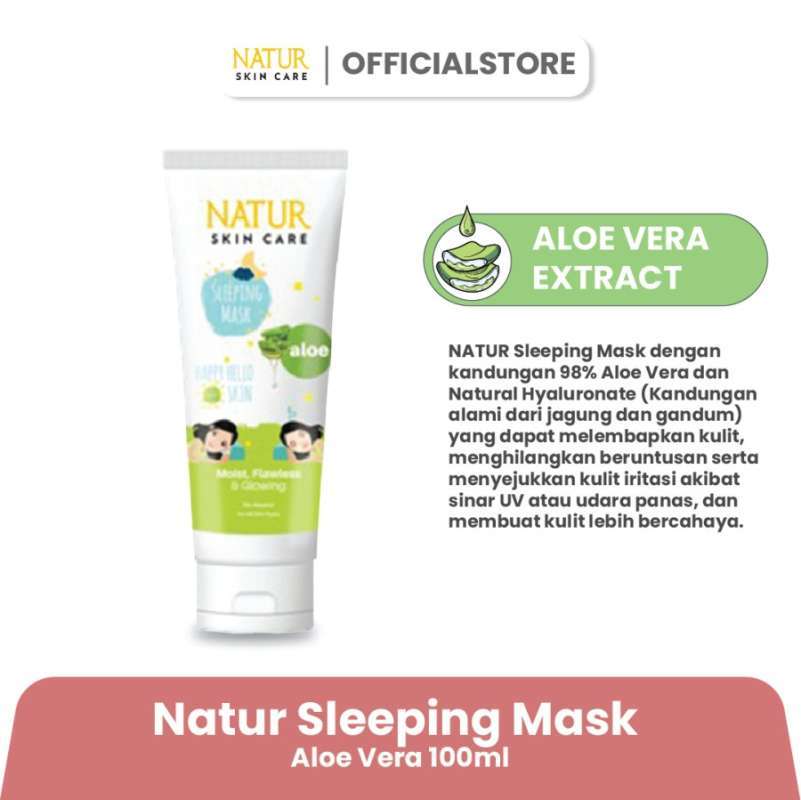 Gondowangi Tradisional Kosmetika Natur Sleeping Mask Aloe Vera