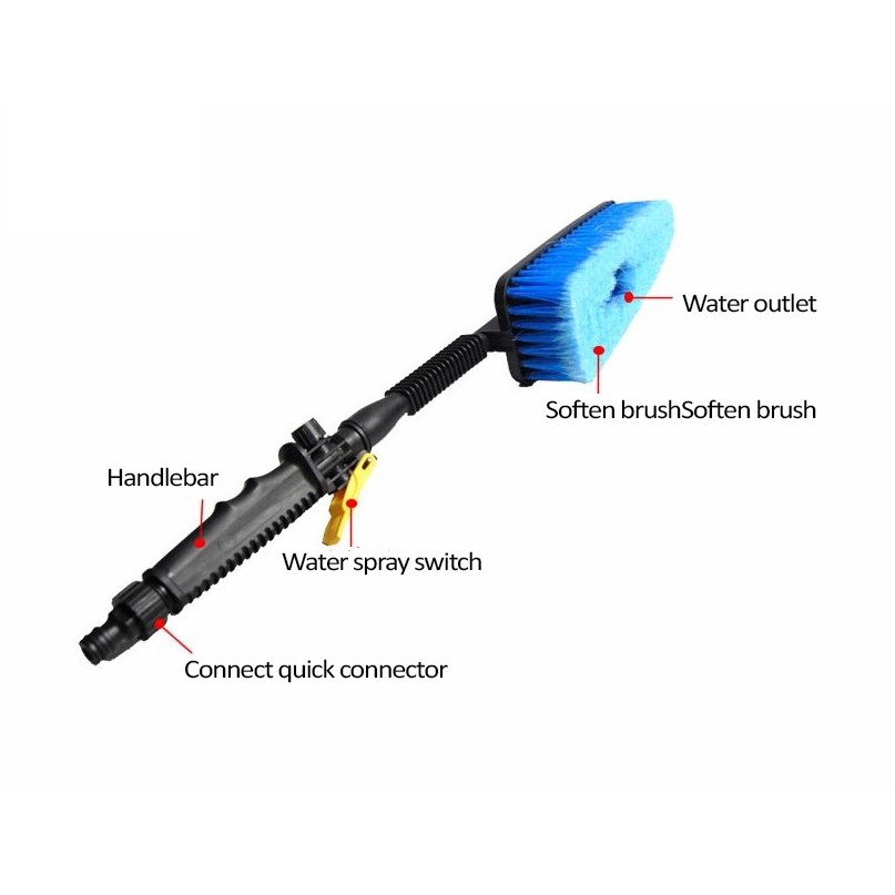  Car Wash Brush 3in1