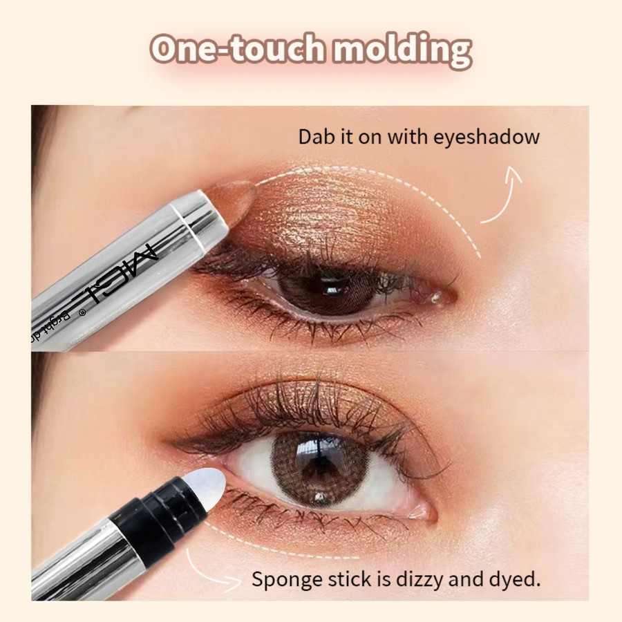  MGL Bright Double-End Eye Shadow Pen 02 Sugar Orange