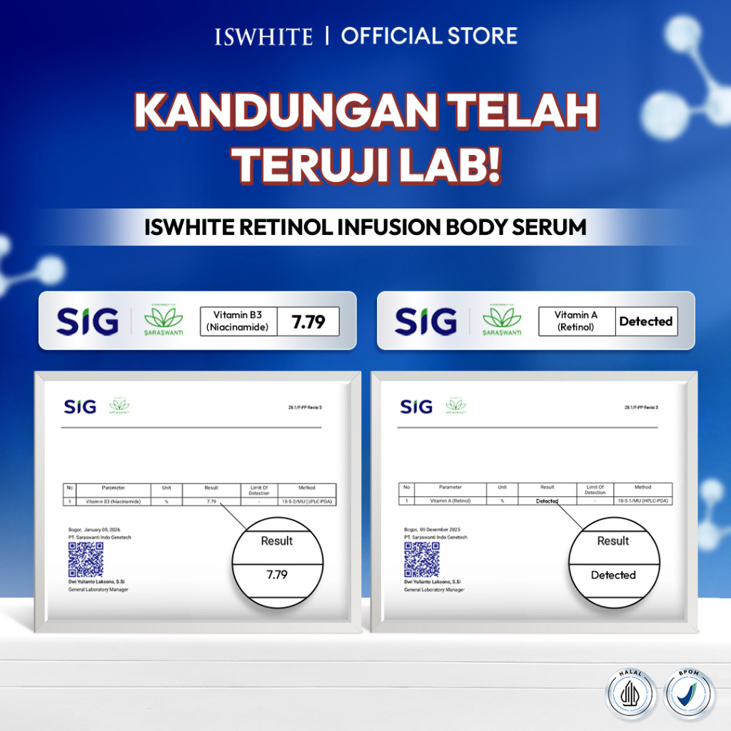 ISWHITE Retinol Infusion Body Serum  5