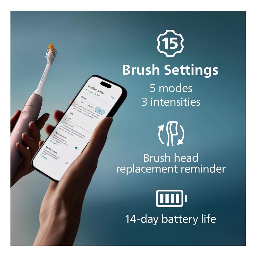 Sonicare DiamondClean Prestige 9900 Rechargeable Toothbrush 2