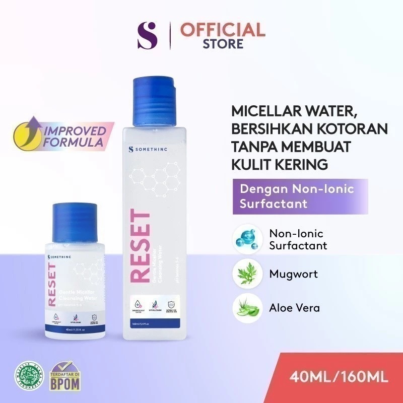 Royal Pesona Indonesia SOMETHINC Reset Gentle Micellar Cleansing Water 