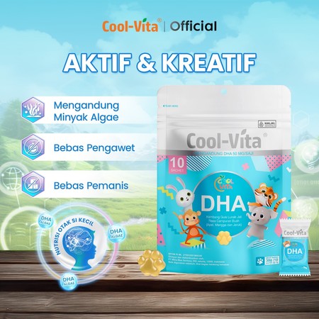 Coolvita Maju Sehat Cool-Vita DHA Gummy  