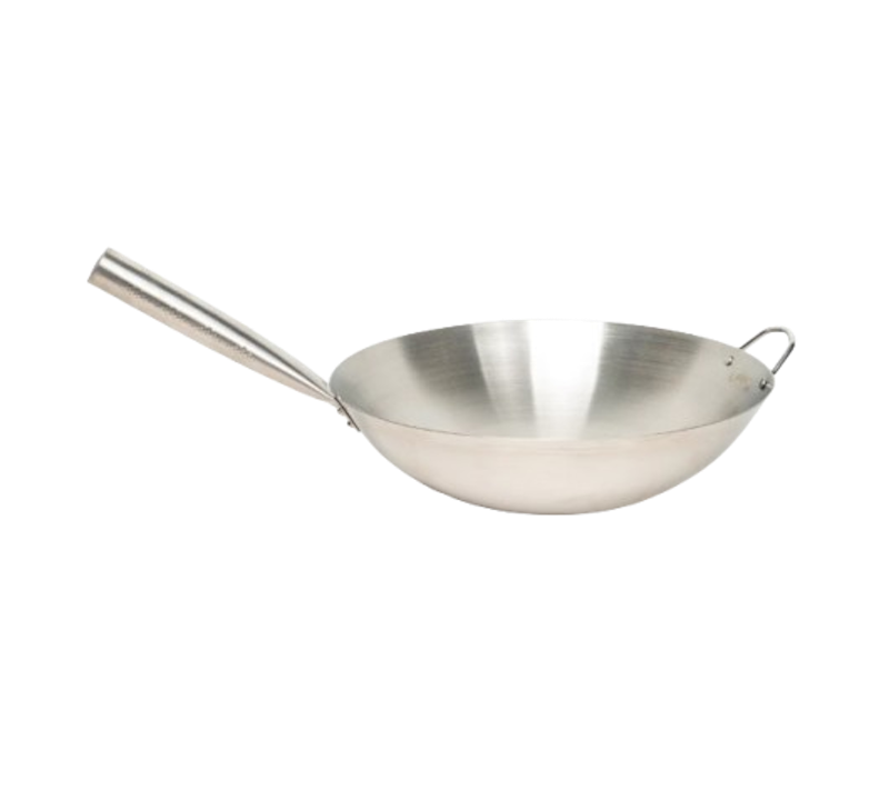 Calypso Wok Stainless Gagang Kayu 34 cm 1
