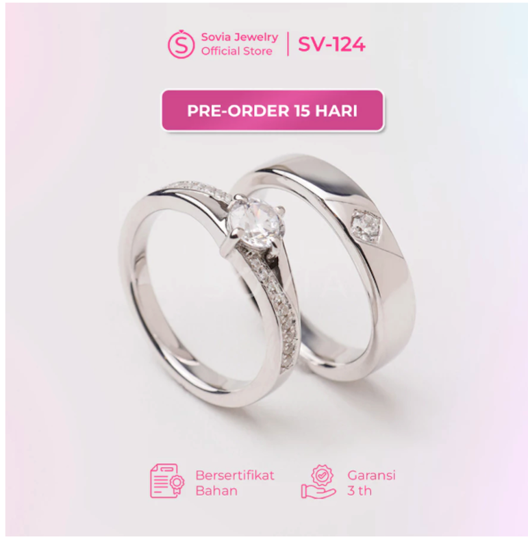 Sovia Jewelry Cincin Nikah 2