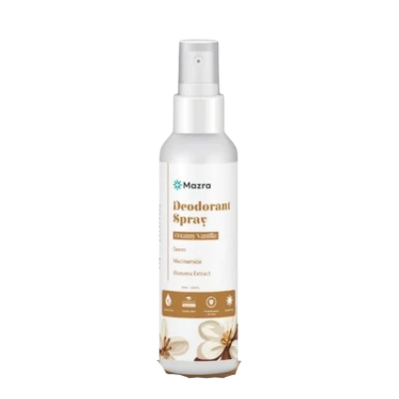 MAZRA Deodorant Spray Creamy Vanilla 1