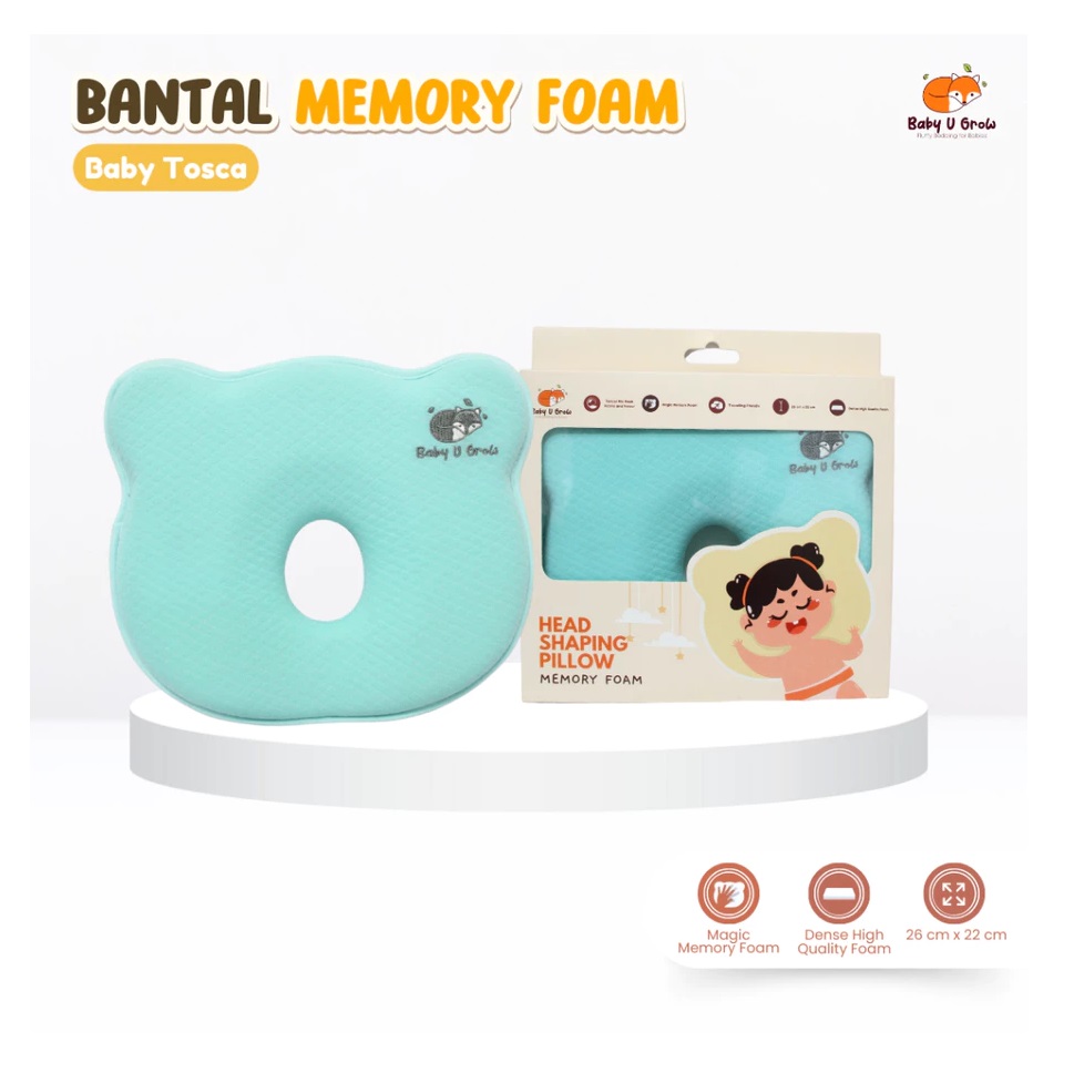  Baby U Grow Bantal Memory Foam