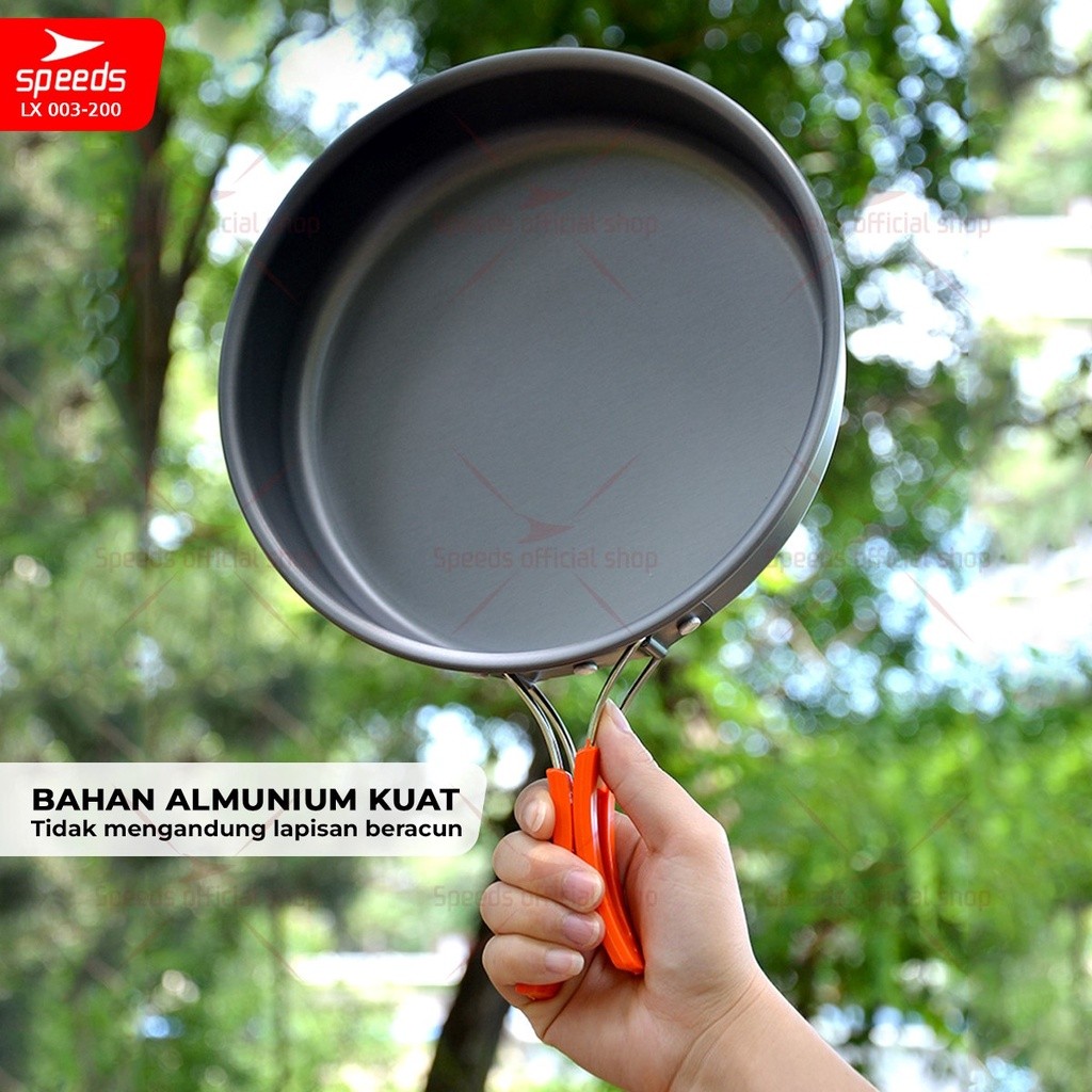 Speeds Indonesia SPEEDS 2 in 1 Cooking Set 003-200