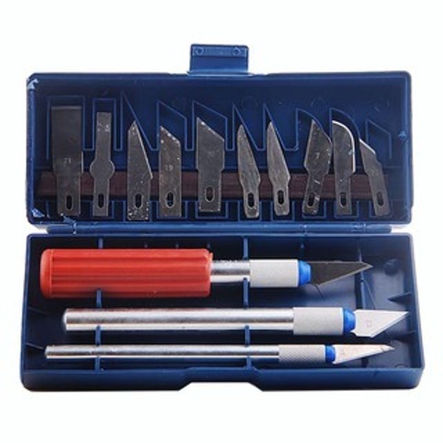 Set Pisau Ukir Seni 13 in 1  3