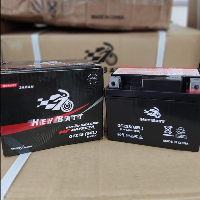 Golden Battery Indonesia Hey Batt Aki Motor Gel GTZ-5S