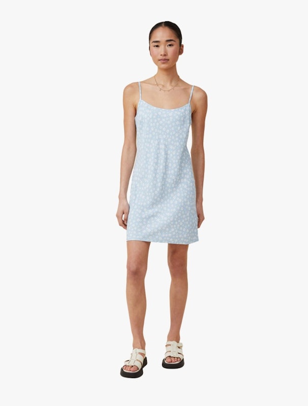 Petite Slip Mini Dress 2