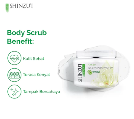 Shinzui Skin Lightening Body Scrub Matsu  4