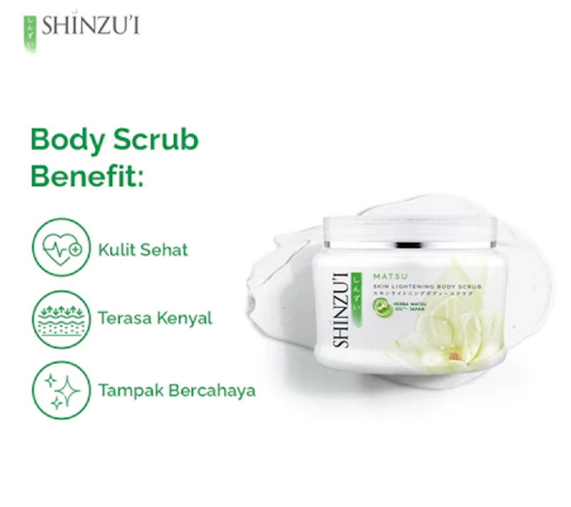 Shinzui Skin Lightening Body Scrub Matsu 4
