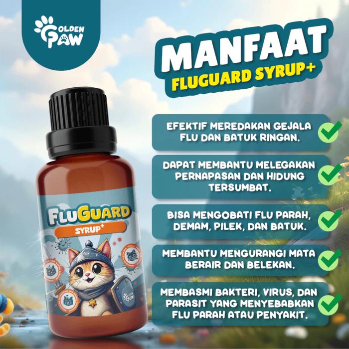 Golden Paw FluGuard Syrup+ 2