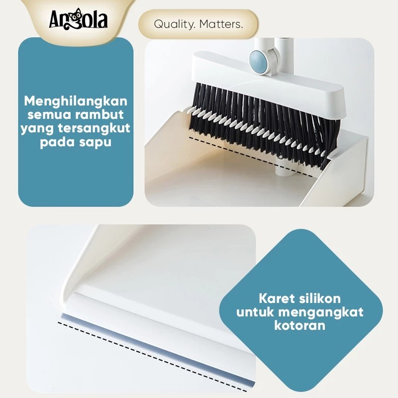 Angola Angola Sapu & Pengki Set  D17