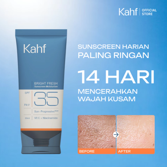 Kahf Bright Fresh Sunscreen Serum SPF 35 PA+++
