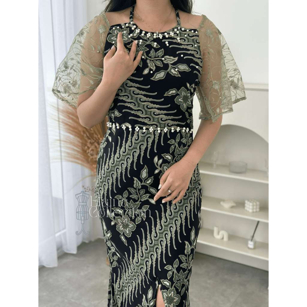  Elaina Collection Dress Elaina Batik Premium 