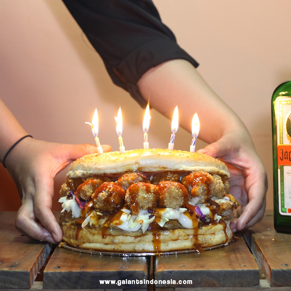  Galants Indonesia Regular Monster Birthday Burger 20cm