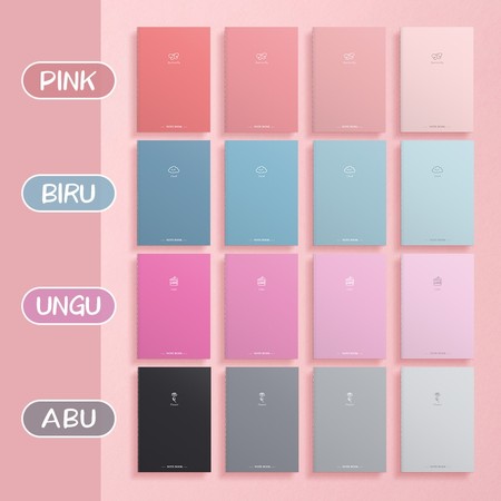 Aimilo Buku Tulis Aesthetic  2