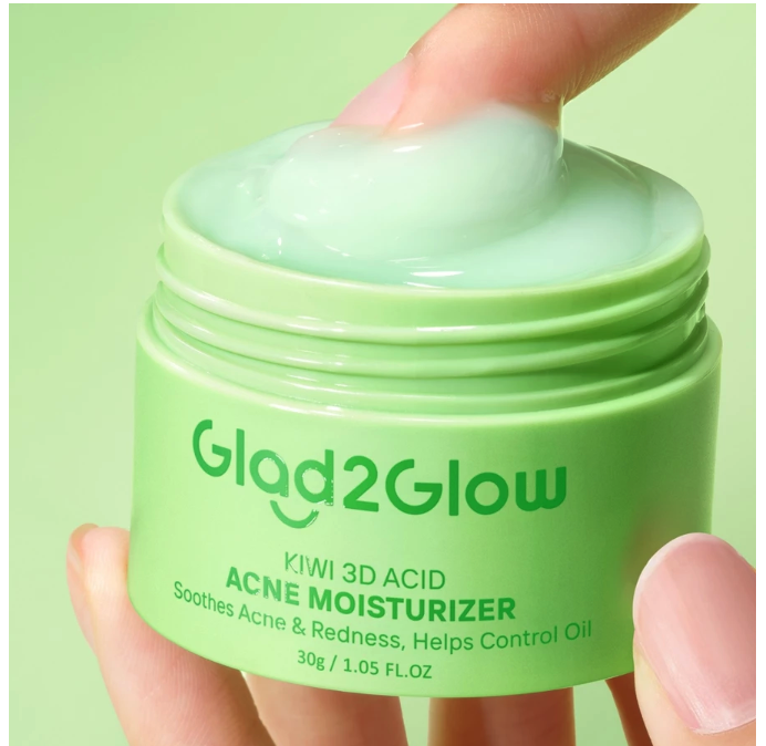 Suntone Wisdom Indonesia Glad2Glow Kiwi 3D Acid Acne Moisturizer