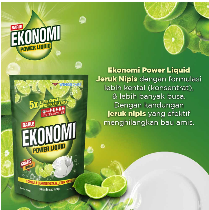 Ekonomi Power Liquid Ekstrak Jeruk Nipis