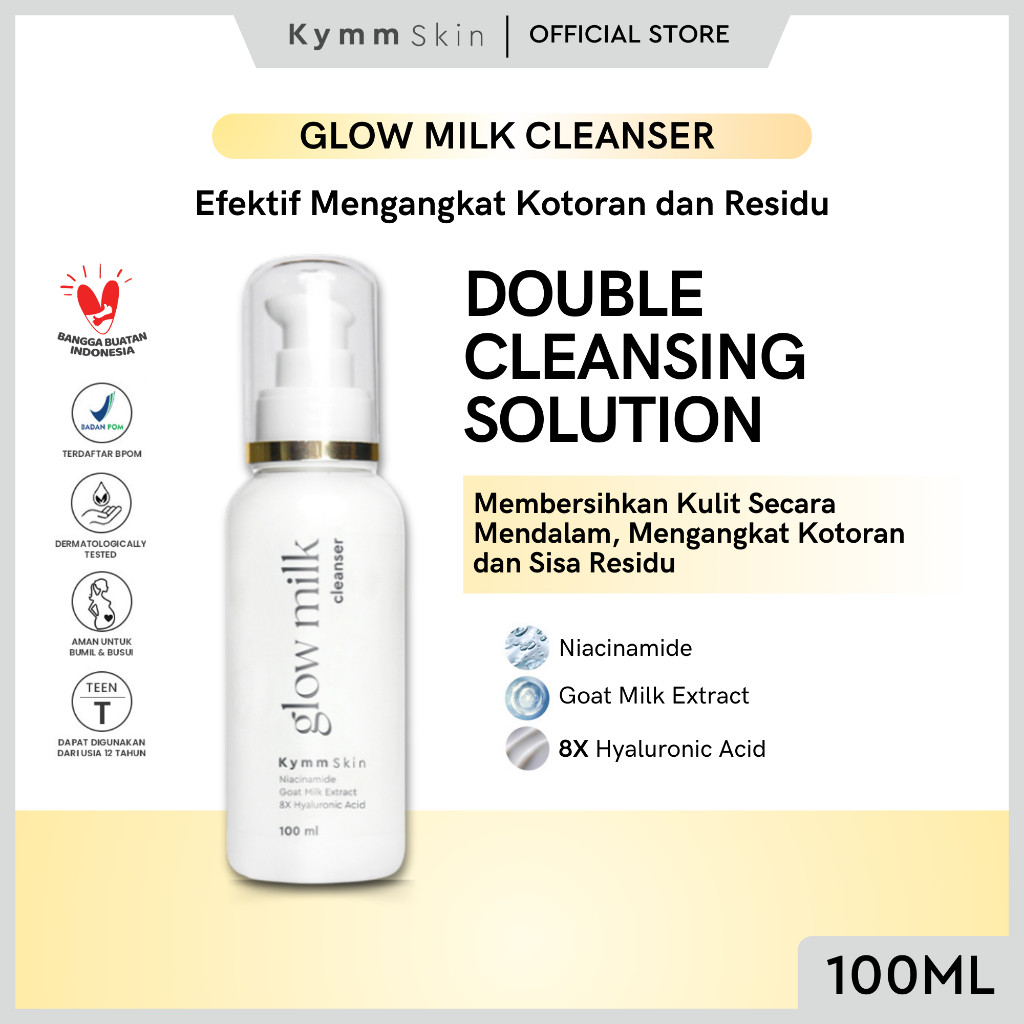 Beautyverse Group Kymm Skin Glow Milk Cleanser