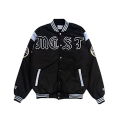 Miscast Varsity Jacket Vintage Chavez Black