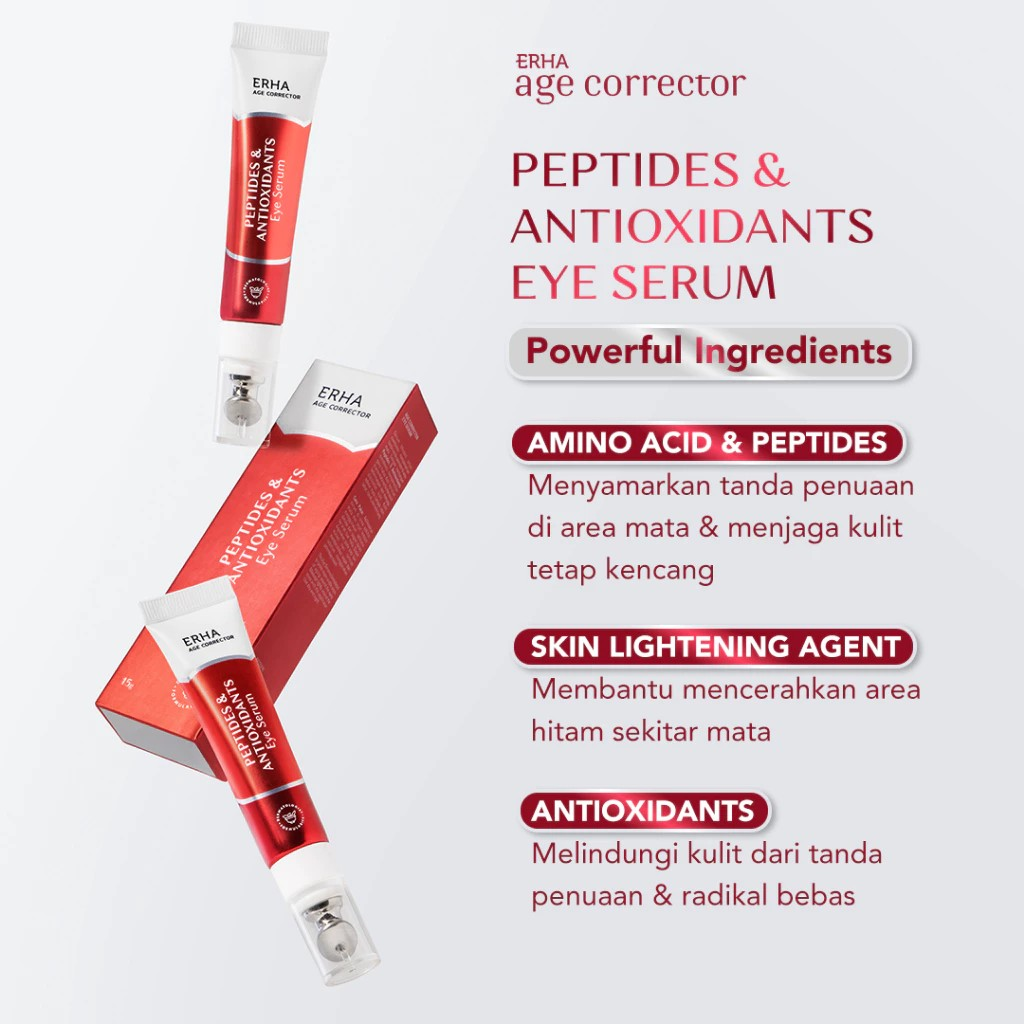 ERHA Age Corrector Peptides & Antioxidants Eye Serum