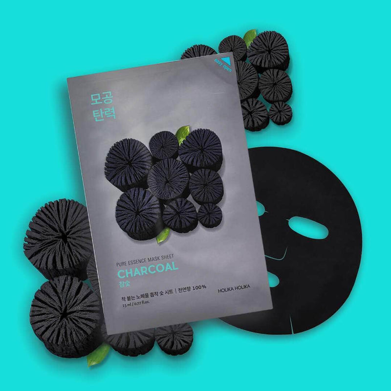 Enprani Co.,Ltd HOLIKA HOLIKA Pure Essence Mask Sheet Charcoal