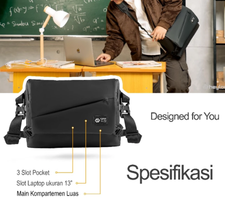 HEYLOOK Volta Sling Bag 3.0 Leather 5