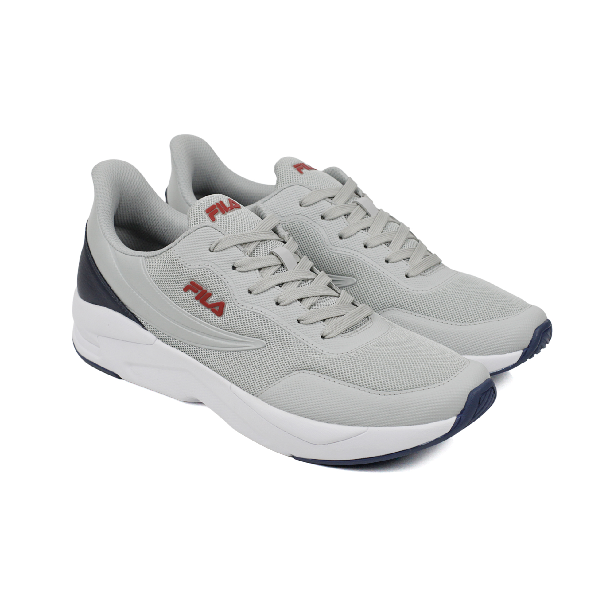 FILA Men's Shoes Legacy Grey/White/Red 2