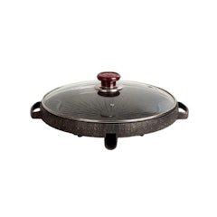 MOEGEN Bulgogi Pan 32 cm dengan Tutup Kaca dan Kompor