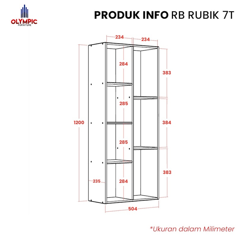 Rak Serbaguna RB Rubik 7T 5