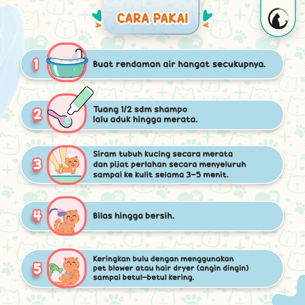 Olive Maju Abadi Olive Care 2in1 Kitten Shampoo