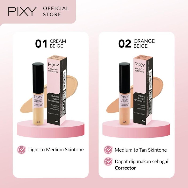 4 Beauty Benefits Hybrid Liquid Concealer 02 Orange Beige 5