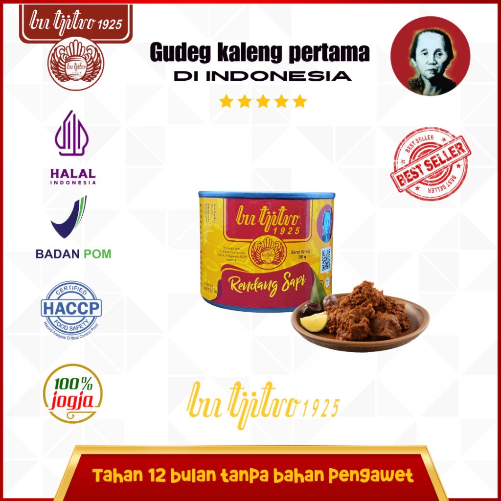 Bu Tjitro 1925 Rendang Sapi