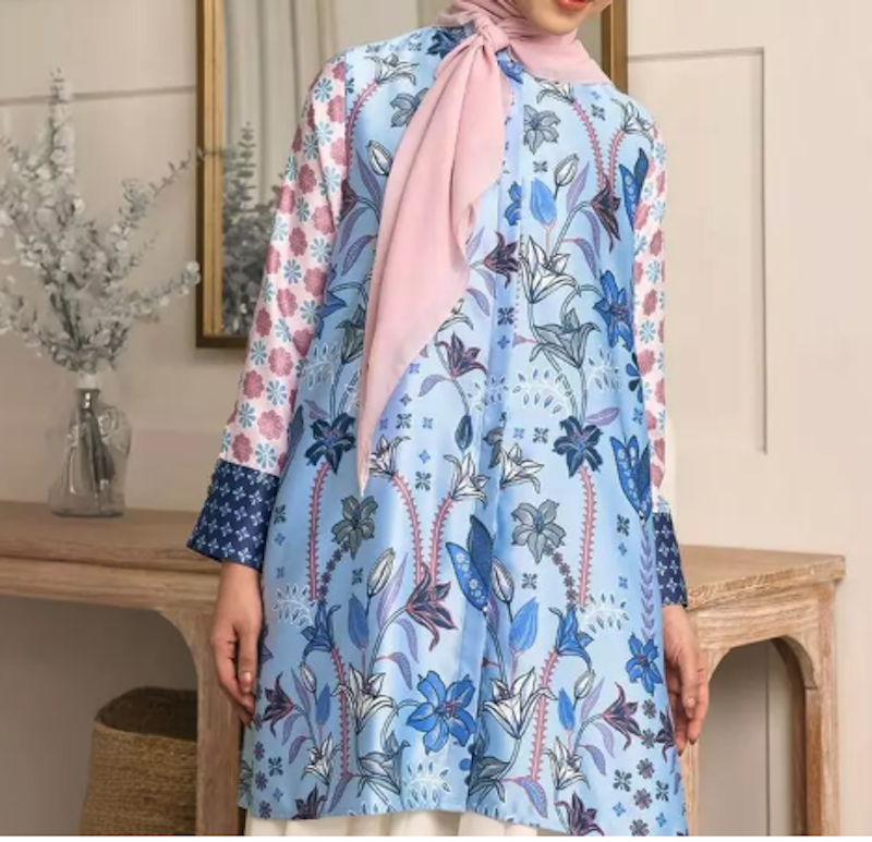 ZM Zaskia Mecca Primadona Series Edisi Lilya Raya Rietta Tunik 4