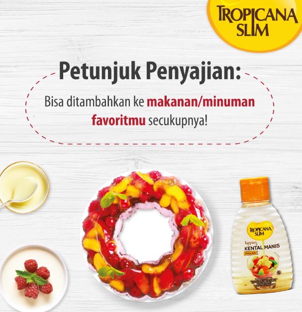 Tropicana Slim Topping Kental Manis - Sugar Free 4