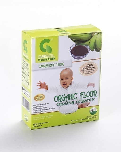Gasol Organik Tepung Pisang 