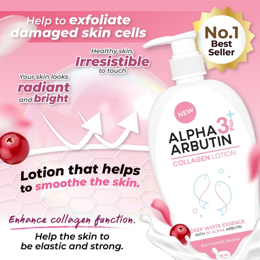 Varia Niaga Sukses Precious Skin Alpha Arbutin 3 Plus Collagen Lotion