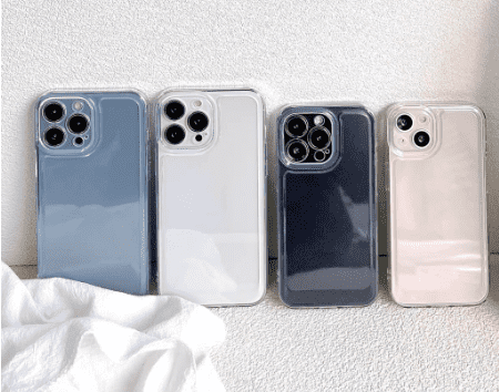 Soft Case Silikon Transparan untuk iPhone