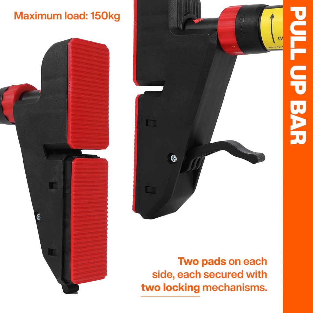  WANNAFIT Pull Up Bar Door Chinning Basic 60-100 cm